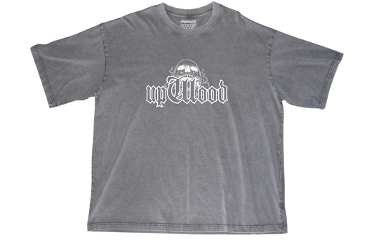 Acid-Wash Vintage 'upWood Skull'
