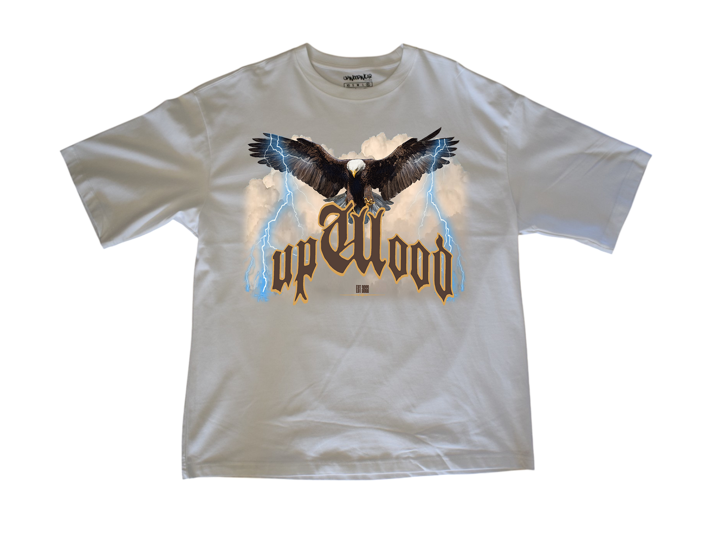 Heavyweight Box Tee 'upWood Eagle"