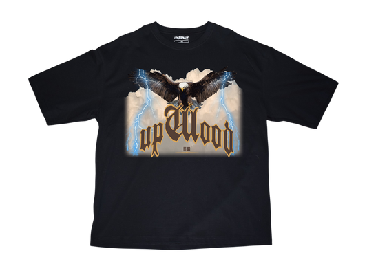 Heavyweight Box Tee 'upWood Eagle"