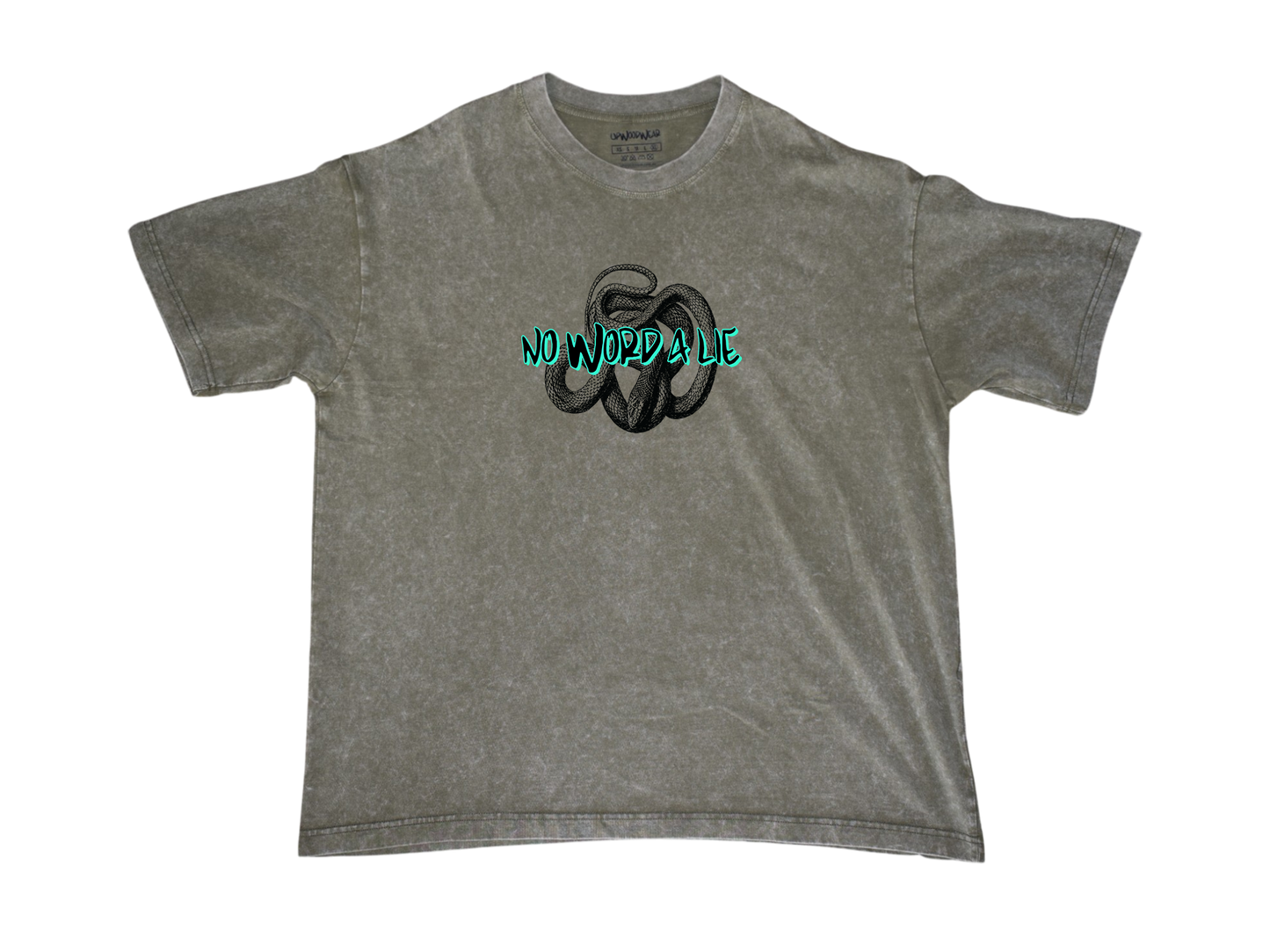 Acid-Wash Vintage 'No Word A Lie"