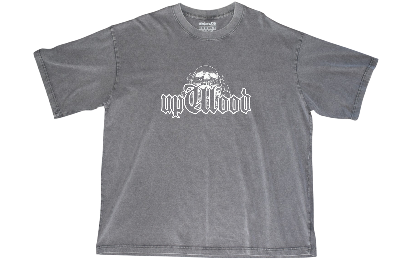 Acid-Wash Vintage 'upWood Skull'