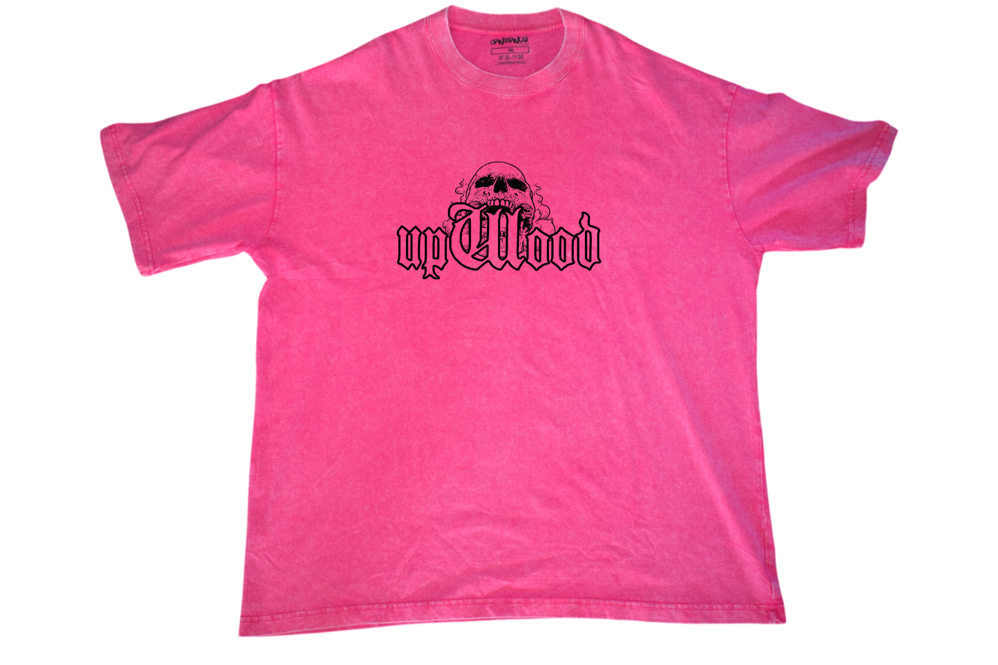 Acid-Wash Vintage 'upWood Skull'