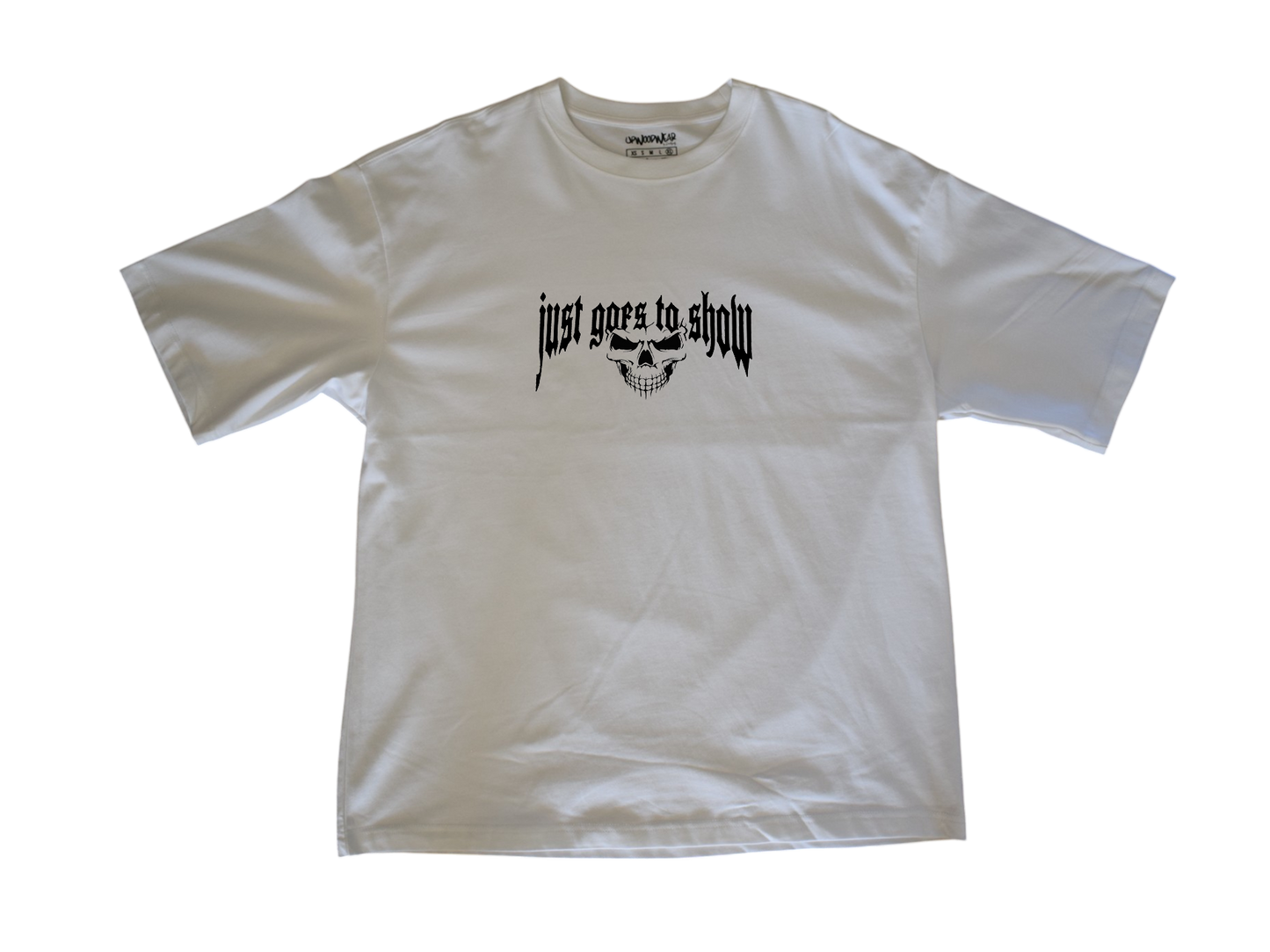 Heavyweight Box Tee "Just Goes To Show"