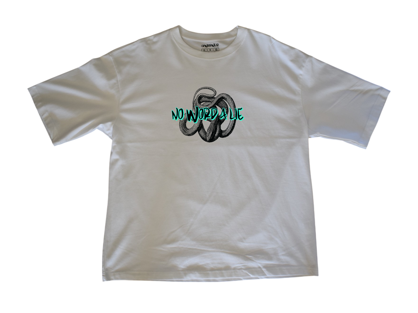 Heavyweight Box Tee 'No Word A Lie'